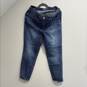 Maurices Dark Blue Ankle Jeans